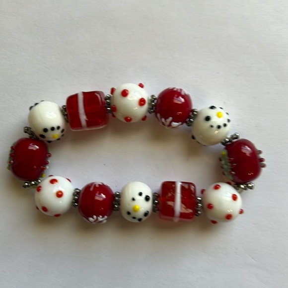 Bracelet - Christmas / winter theme - (#0741) - Picture 1 of 1